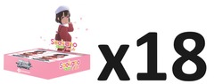 Weiss Schwarz Saekano: The Movie Finale Booster Box CASE (18 Boxes)